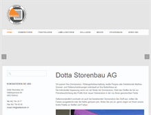 Tablet Screenshot of dottastoren.ch